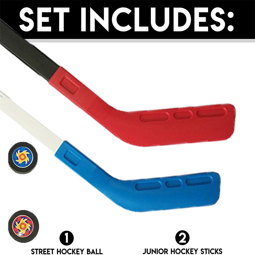 Kids Outdoor Hockey Set - Un ensemble de bâtons de hockey