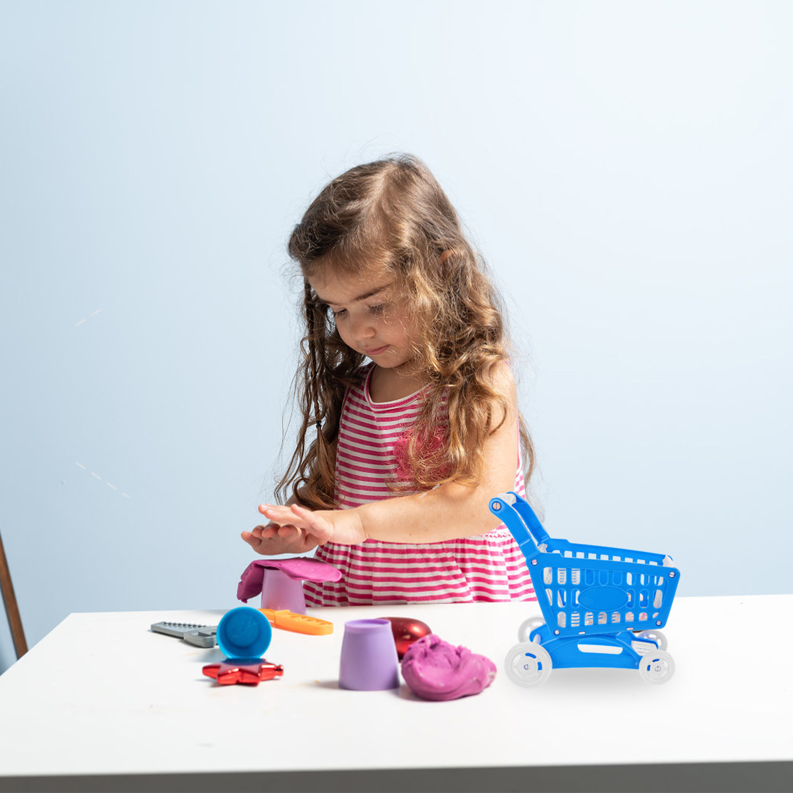 Kids Indoor Outdoor Cart - Mini panier de courses de supermarché