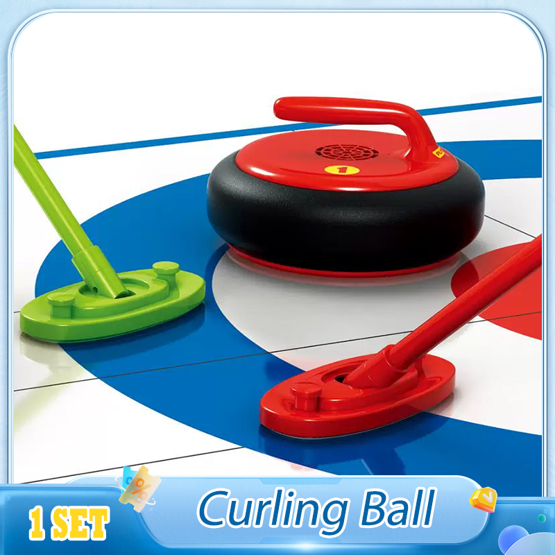 Kids Outdoor Hockey Set - Ensemble de boules à friser, navette