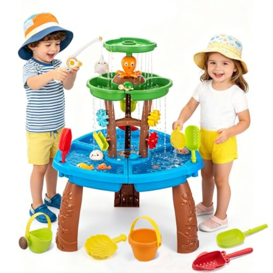 Kids Outdoor Sensory Table - Jouets aquatiques d'extérieur pour enfants de