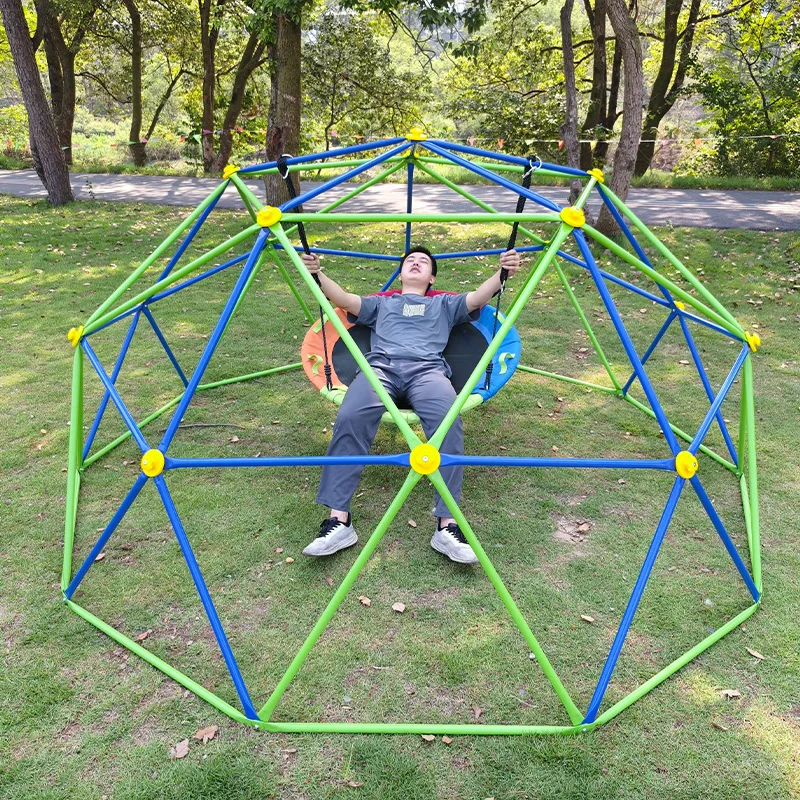 Kids Outdoor Monkey Bars - Structure de jeu d'extérieur avec balançoire