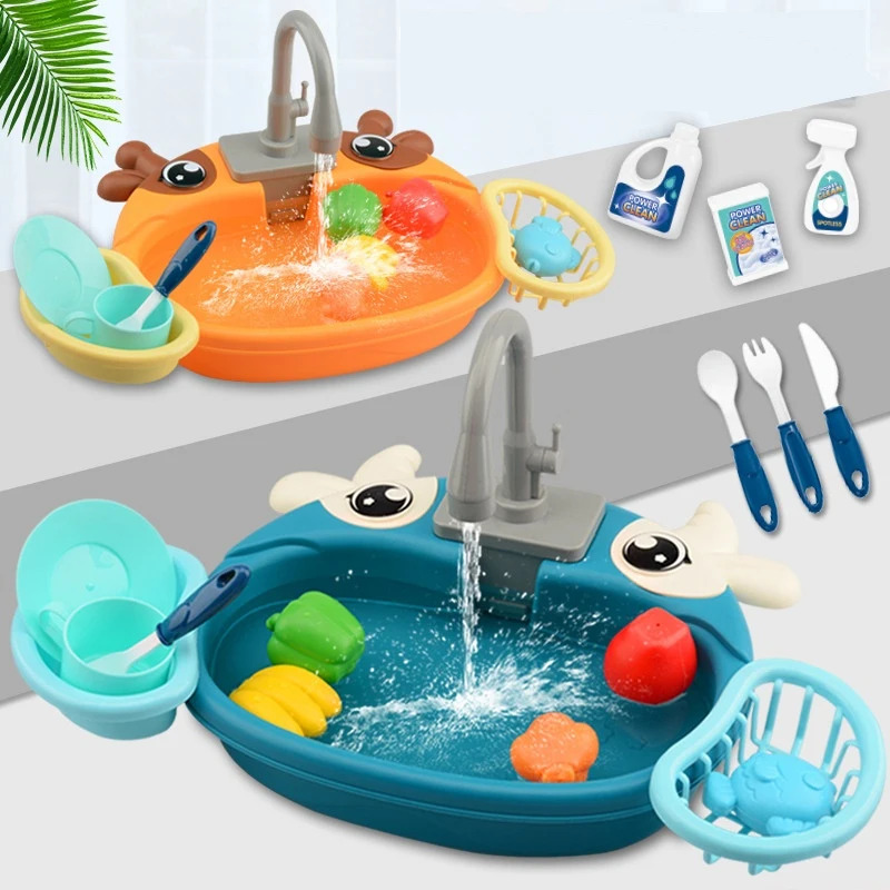 Kids Outdoor Mud Kitchen Accessories - Ensemble de cuisine jouet pour tout-petits