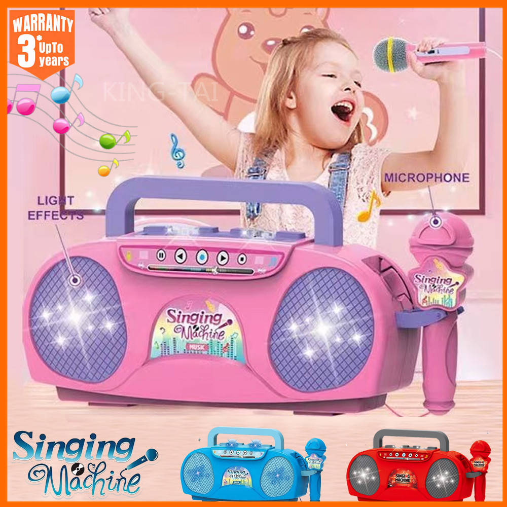 Kids Outdoor Instruments - Microphone pour enfants, Machine à karaoké,