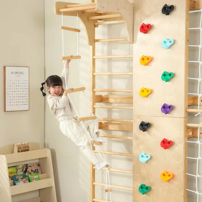 Kids Outdoor Monkey Bars - Barres d'escalade intérieures pour enfants, structure