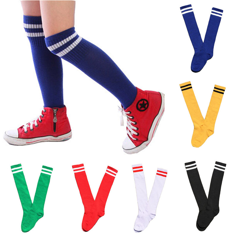Kids Outdoor Hockey Set - Chaussettes hautes en coton pour enfants,