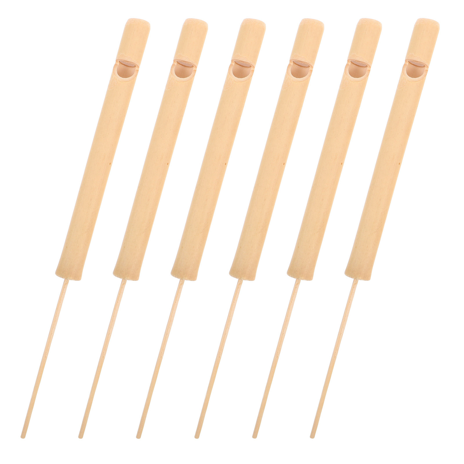 Kids Outdoor Instruments - 6 sifflets à oiseaux en bois