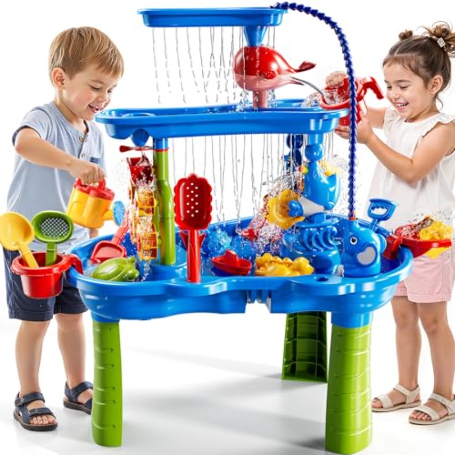 Kids Outdoor Sensory Table - Table d'eau extérieure pour enfants de