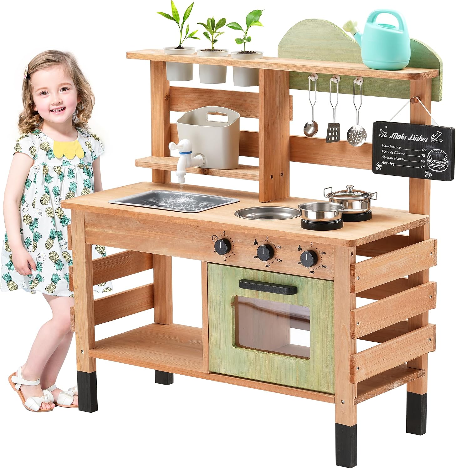Kids Outdoor Sink - Cuisine de jeu d'extérieur OLLIKIVI pour