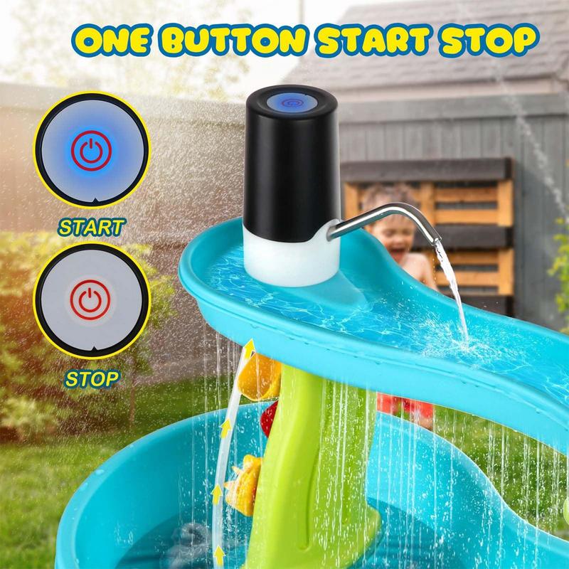Kids Outdoor Water Play Table - Pompe à eau amusante pour enfants,