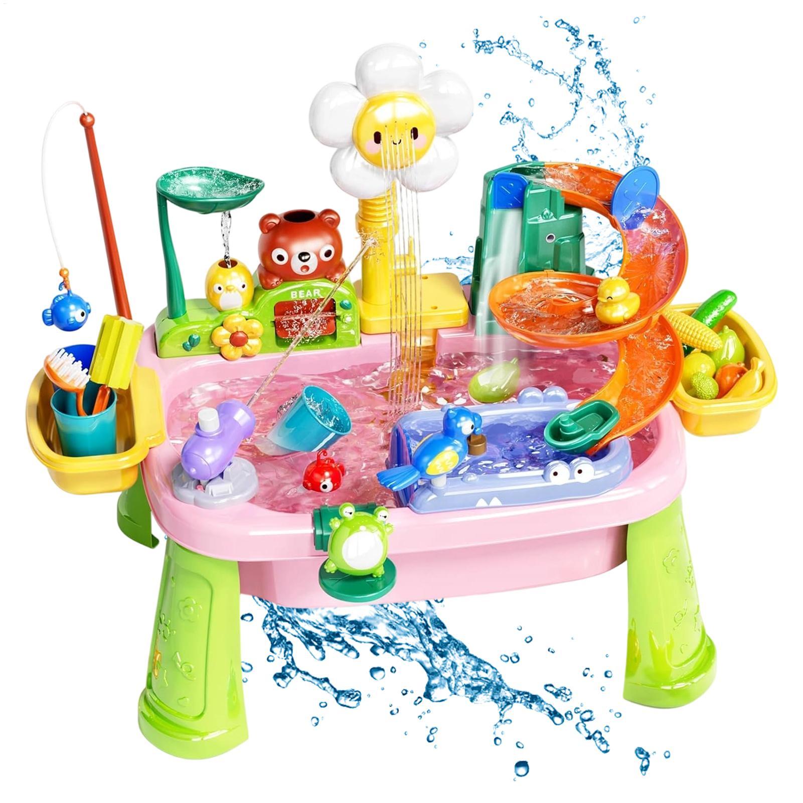 Kids Outdoor Sink - Table de jeu aquatique électrique pour
