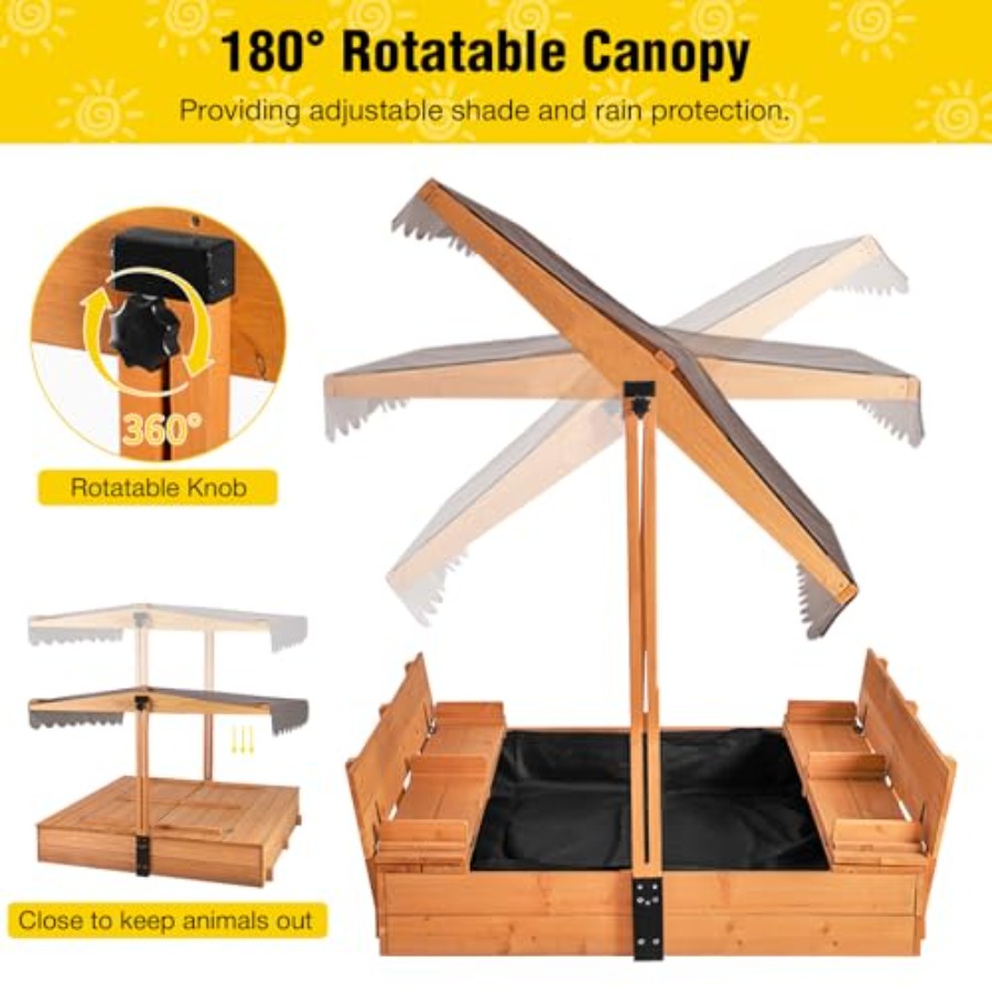 Table à sable d'extérieur pour - Kids Outdoor Bench Table avis et prix