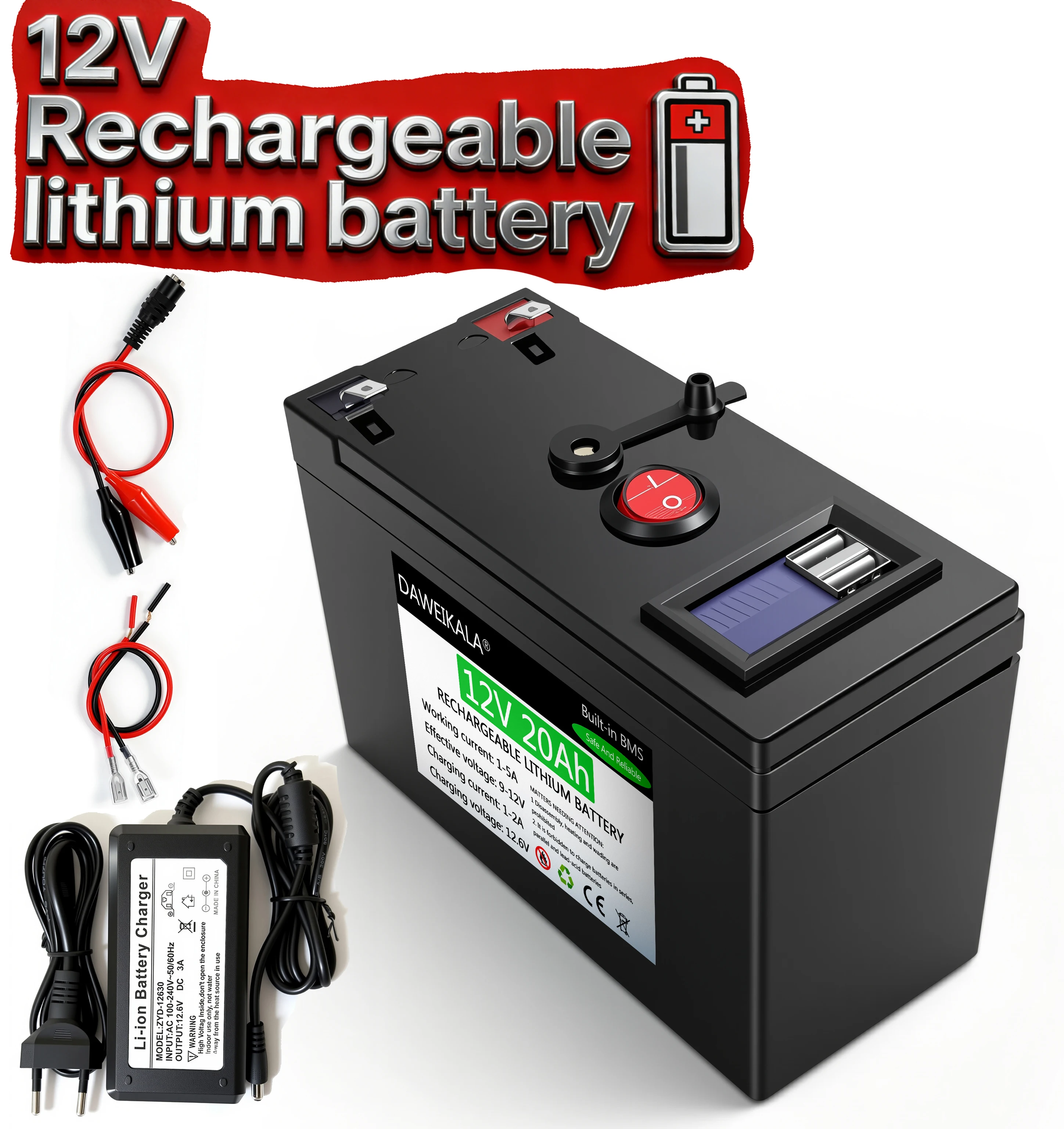 Batterie lithium rechargeable  - Kids Outdoor Instruments avis et prix
