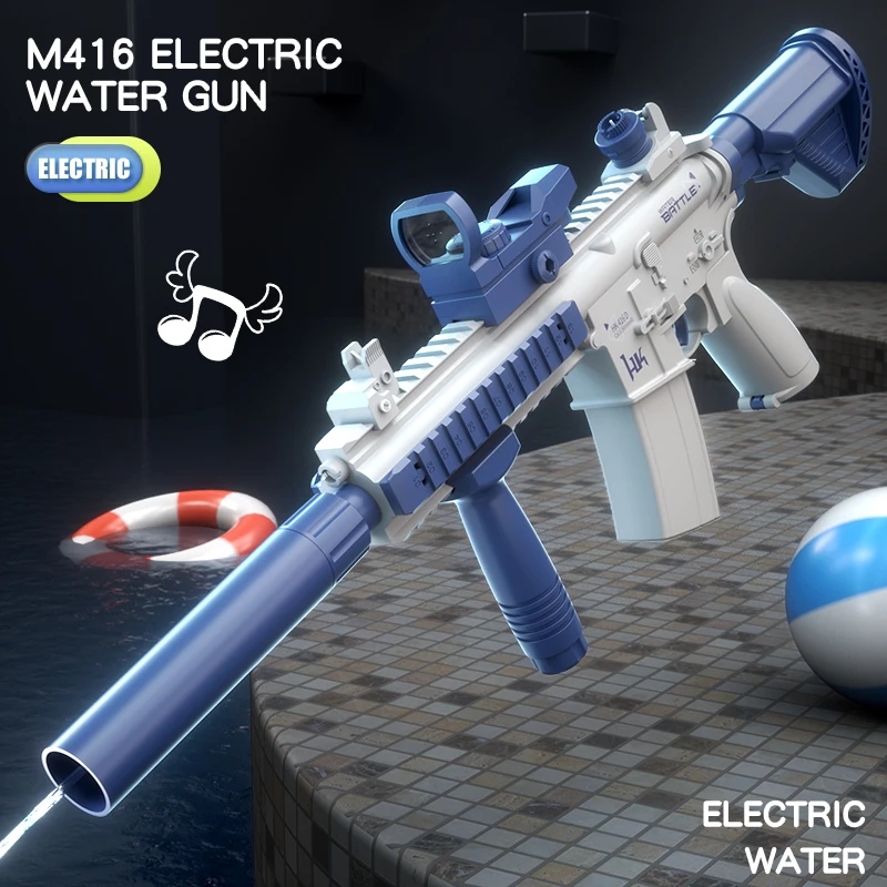 Pistolet à eau électrique M416 - Kids Outdoor Storage avis et prix