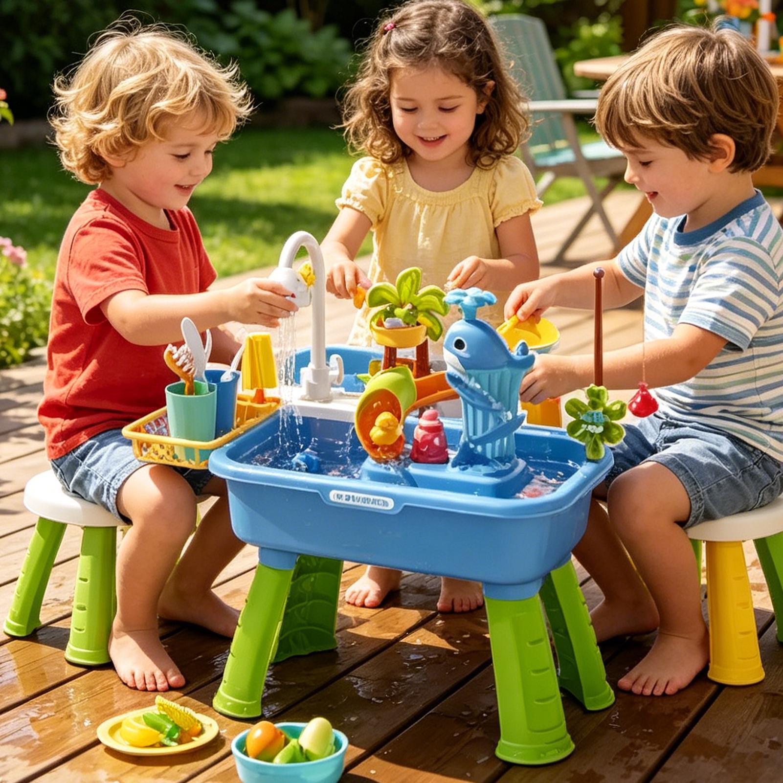 Table d'eau pour tout-petits,  - Kids Outdoor Sensory Table avis et prix