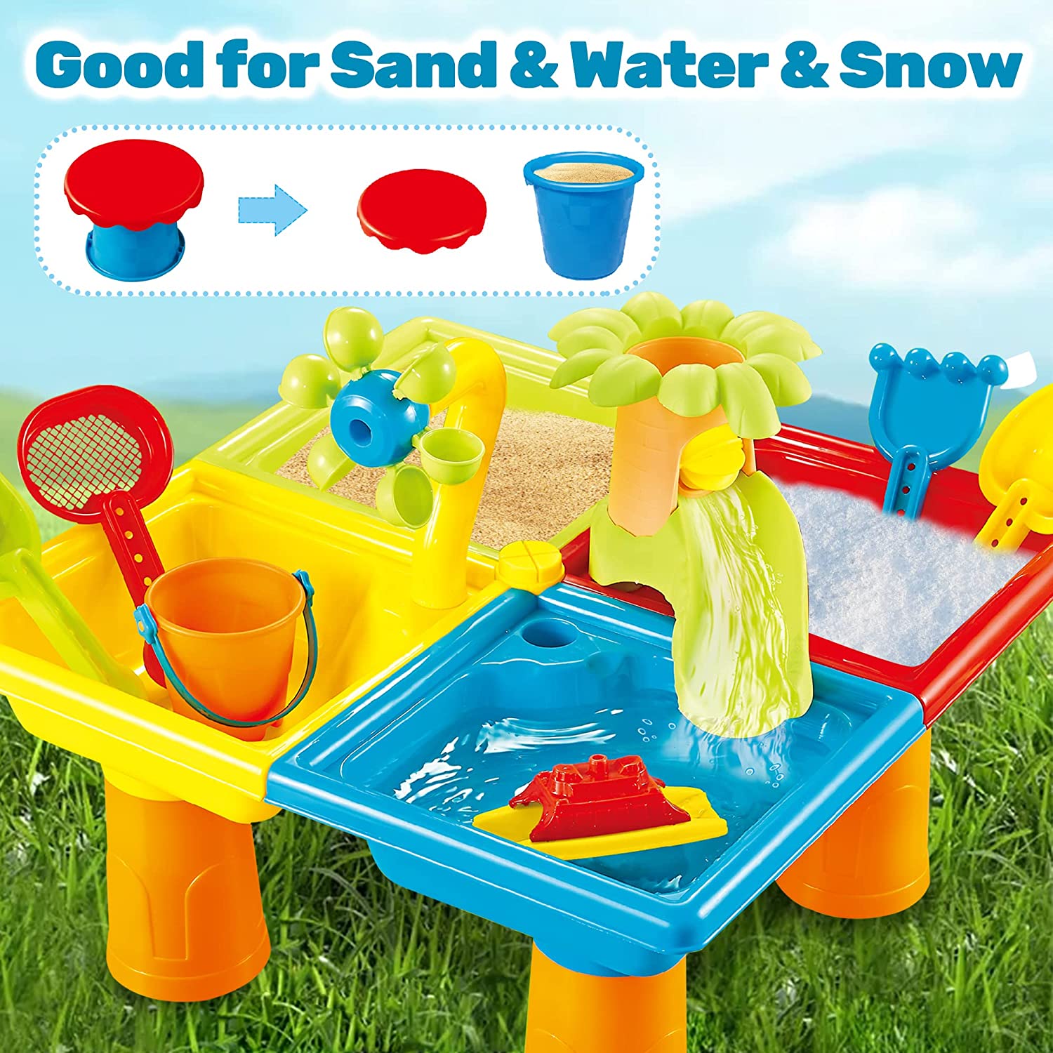 Table de plage pour enfants, j - Kids Outdoor Water Play Table avis et prix