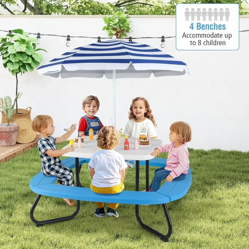Table de pique-nique pour enfa - Kids Outdoor Bench Table avis et prix