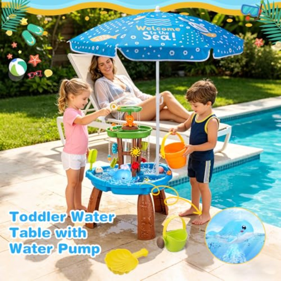 Table d'eau d'extérieur pour e - Kids Outdoor Sensory Table avis et prix