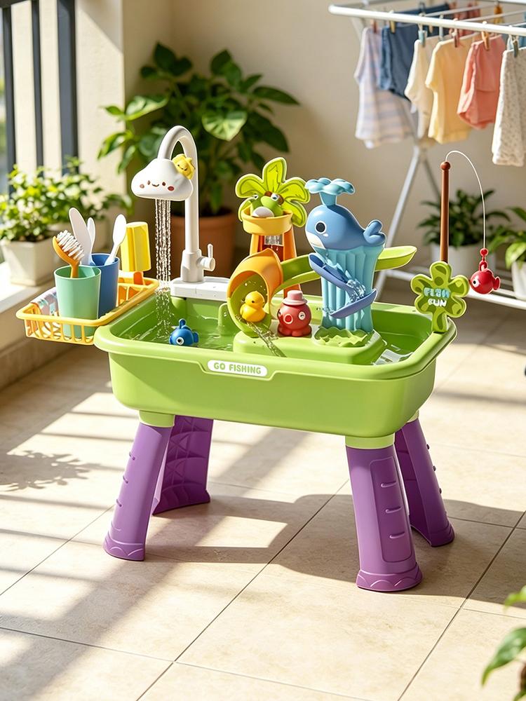 Table d'eau électrique 43 pièc - Kids Outdoor Sensory Table avis et prix