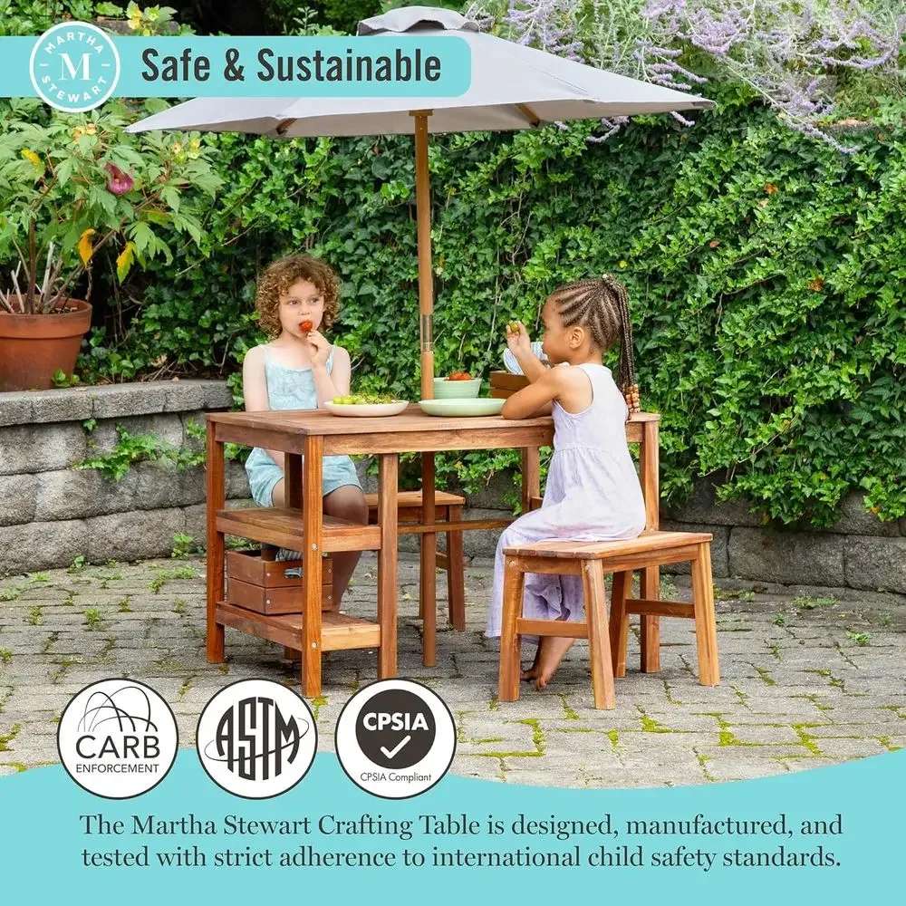 Ensemble de table, bancs et pa - Kids Outdoor Bench Table avis et prix