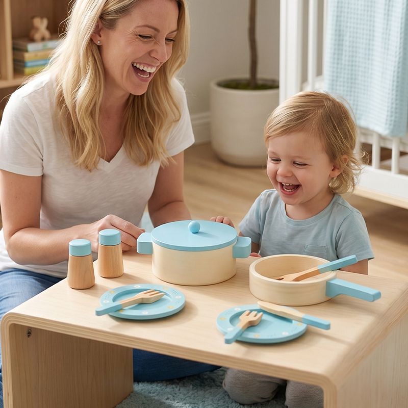 Ensemble de cuisine en bois po - Kids Outdoor Mud Kitchen Accessories avis et prix