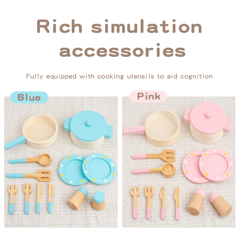 Ensemble de cuisine en bois po - Kids Outdoor Mud Kitchen Accessories avis et prix
