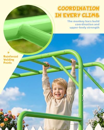 Structure de jeu extérieure av - Kids Outdoor Monkey Bars avis et prix