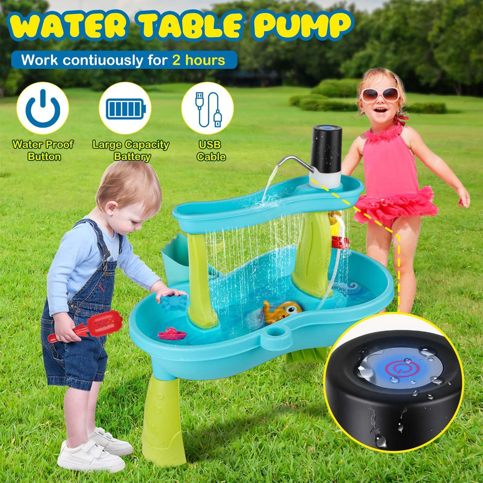Petite pompe à eau sans fil re - Kids Outdoor Water Play Table avis et prix