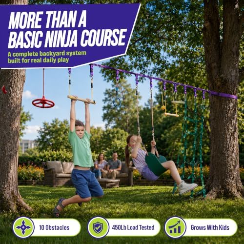 Parcours d'obstacles pour enfa - Kids Outdoor Monkey Bars avis et prix