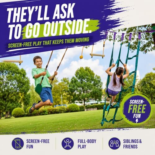 Parcours d'obstacles pour enfa - Kids Outdoor Monkey Bars avis et prix