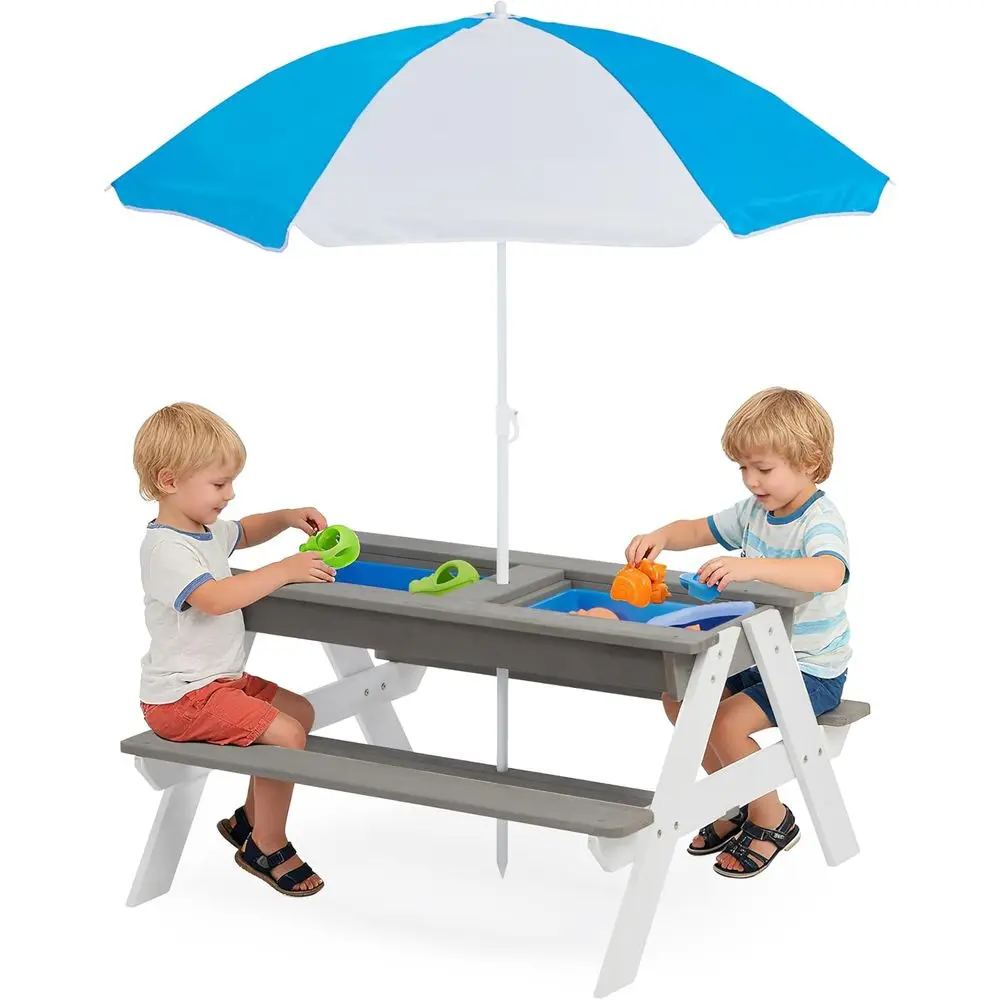 Table de pique-nique en bois c - Kids Outdoor Water Play Table avis et prix