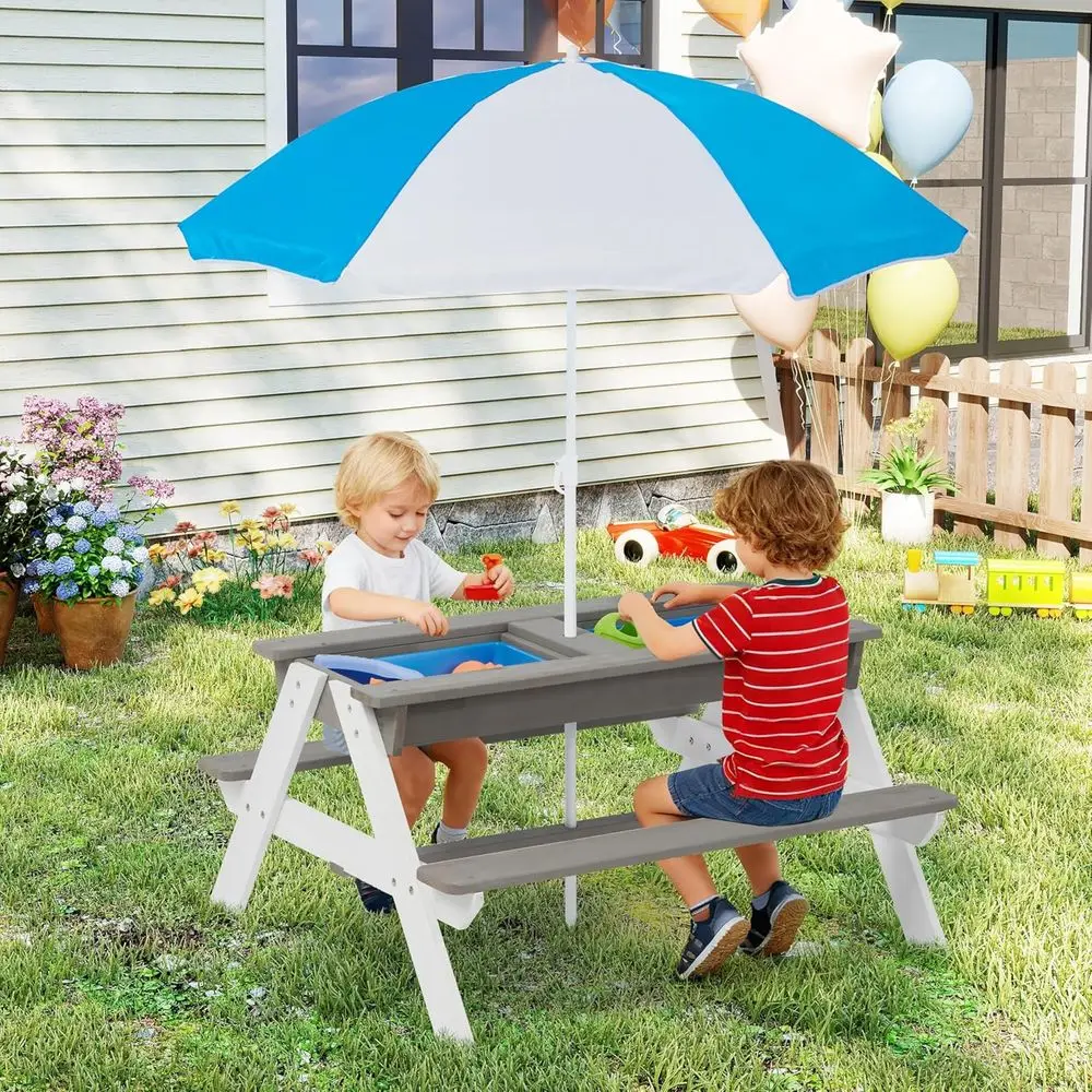 Table de pique-nique en bois c - Kids Outdoor Water Play Table avis et prix