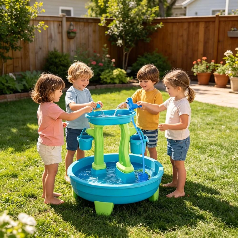 Pompe à eau portable sans perç - Kids Outdoor Water Play Table avis et prix