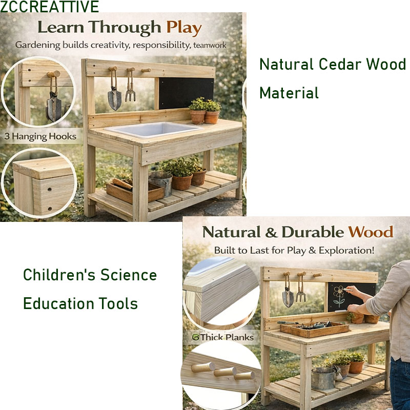 ZCCREATTIVE Bancs de jardinage - Kids Outdoor Bench Table avis et prix