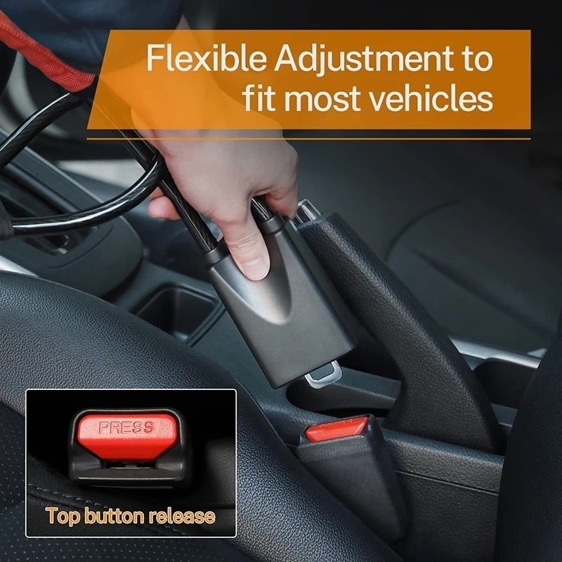 Verrou de volant de voiture av - Swing Seat Belt avis et prix
