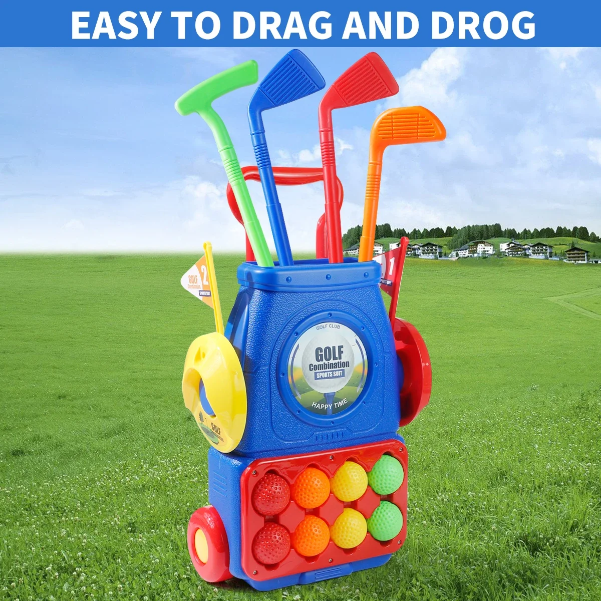 Ensemble de jeu de golf pour e - Kids Indoor Outdoor Cart avis et prix
