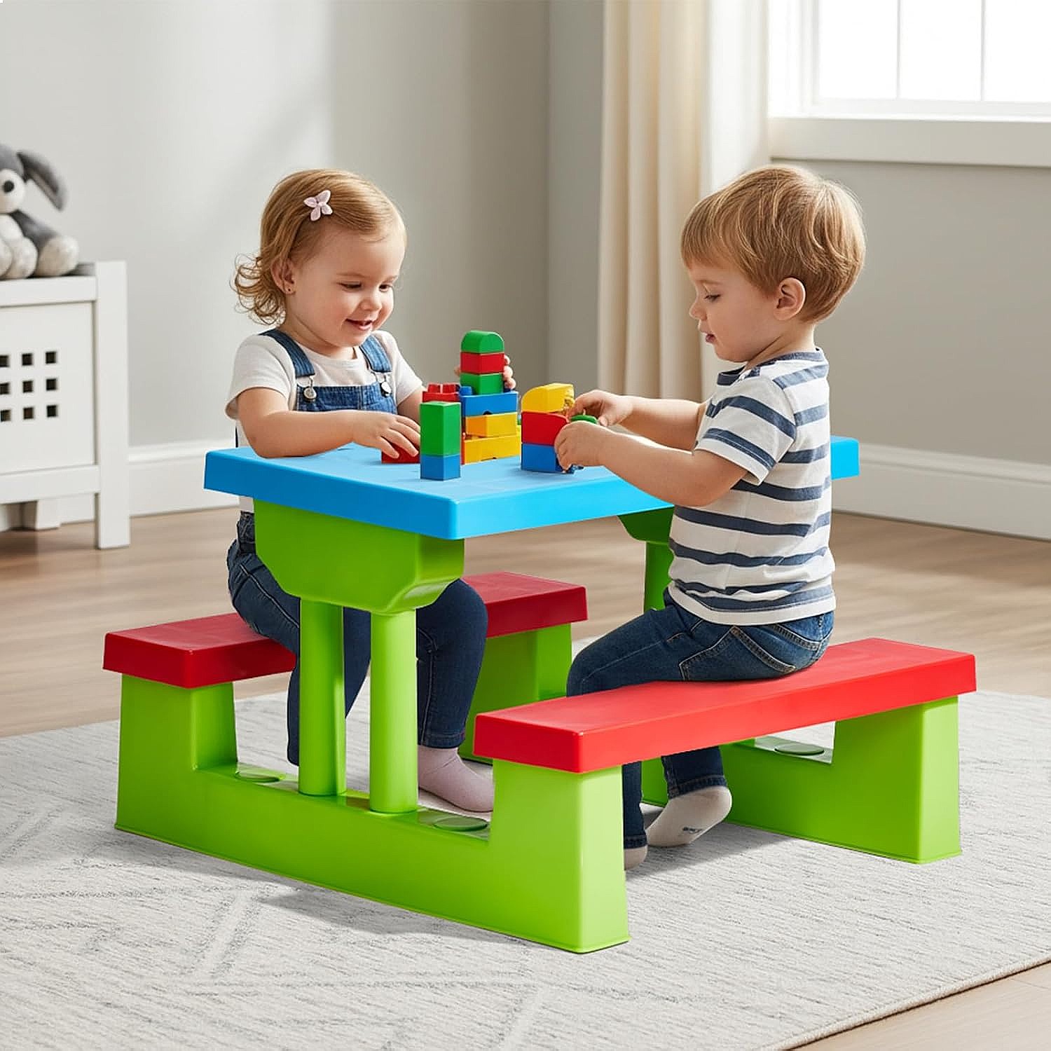 Table de pique-nique pour enfa - Kids Outdoor Bench Table avis et prix