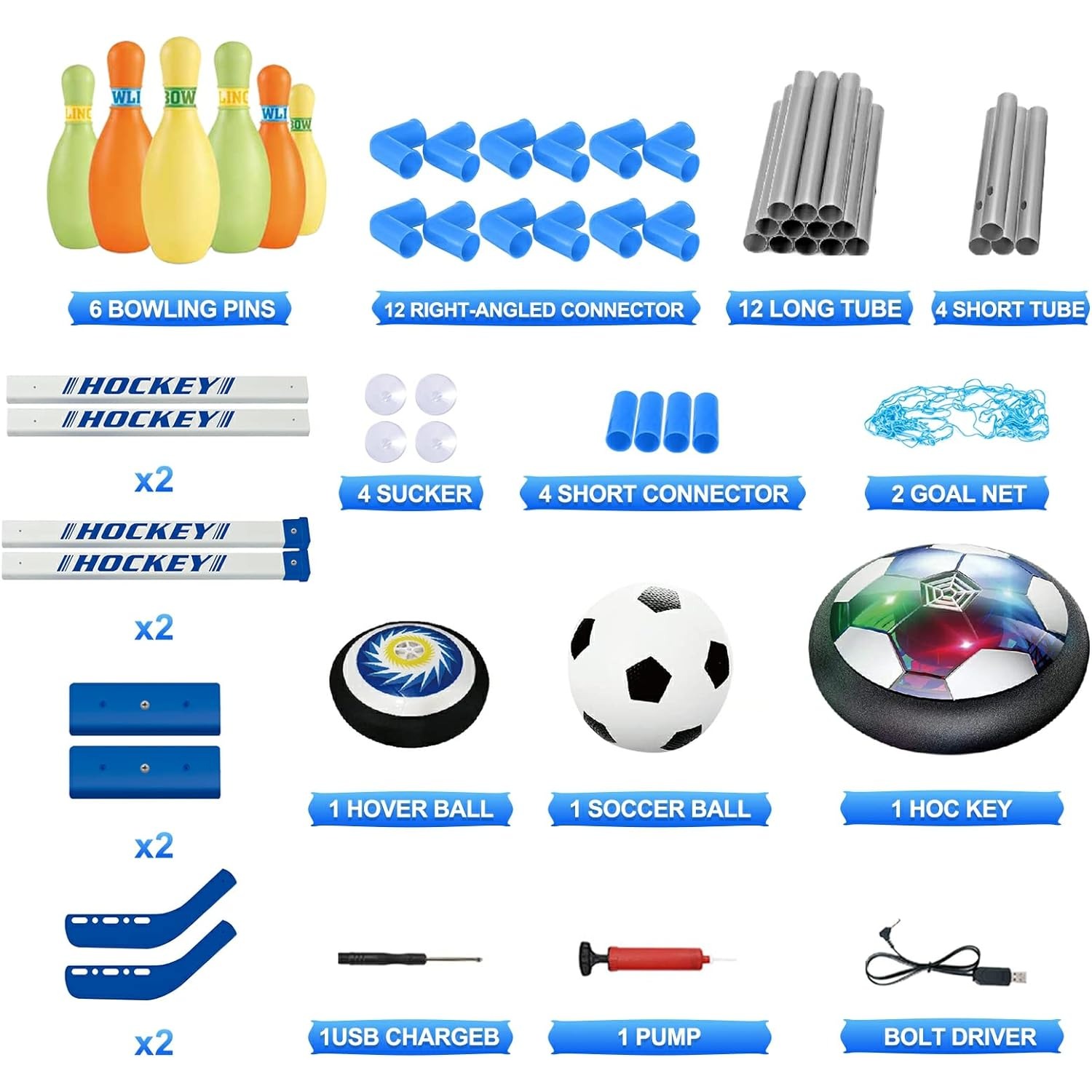 Balle de football 3 en 1, ense - Kids Outdoor Hockey Set avis et prix