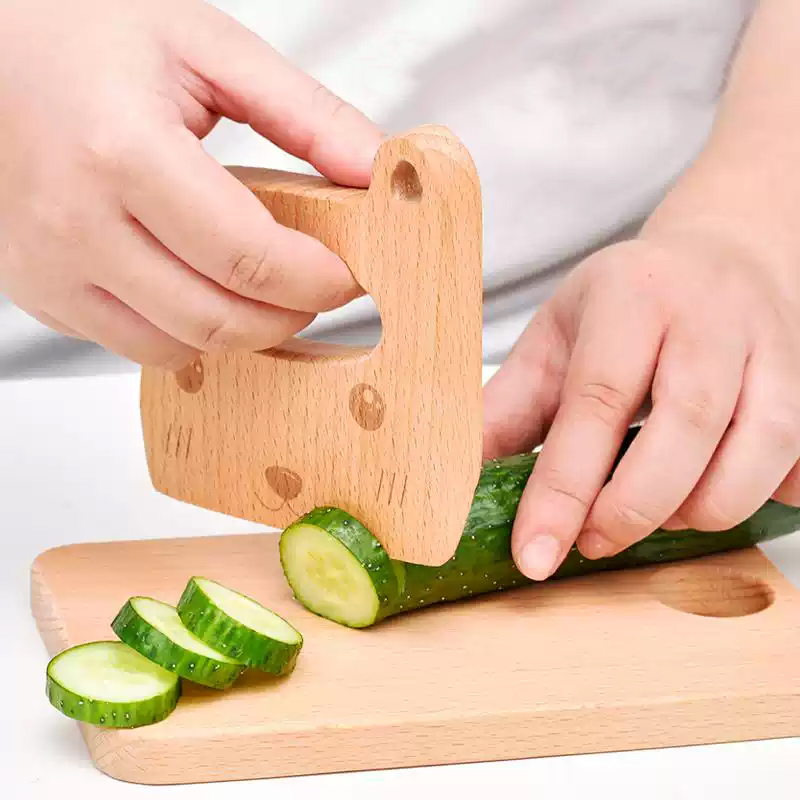 Couteau en bois pour enfants,  - Kids Outdoor Mud Kitchen Accessories avis et prix