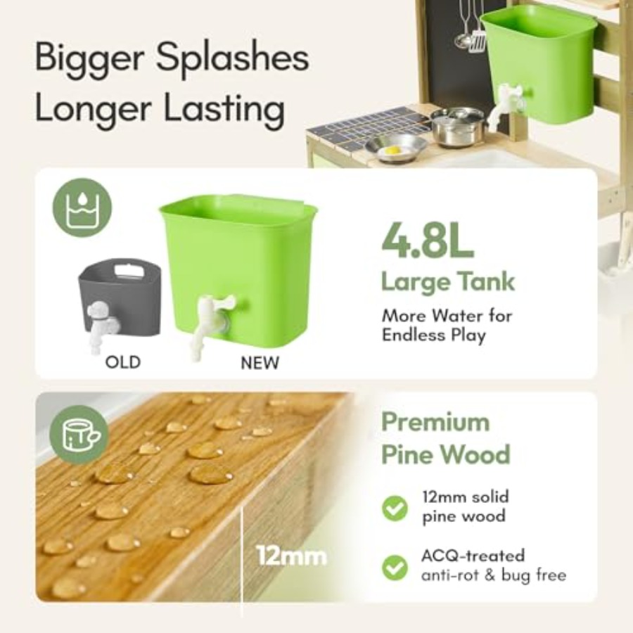Cuisine de jeu extérieure pour - Kids Outdoor Sink avis et prix