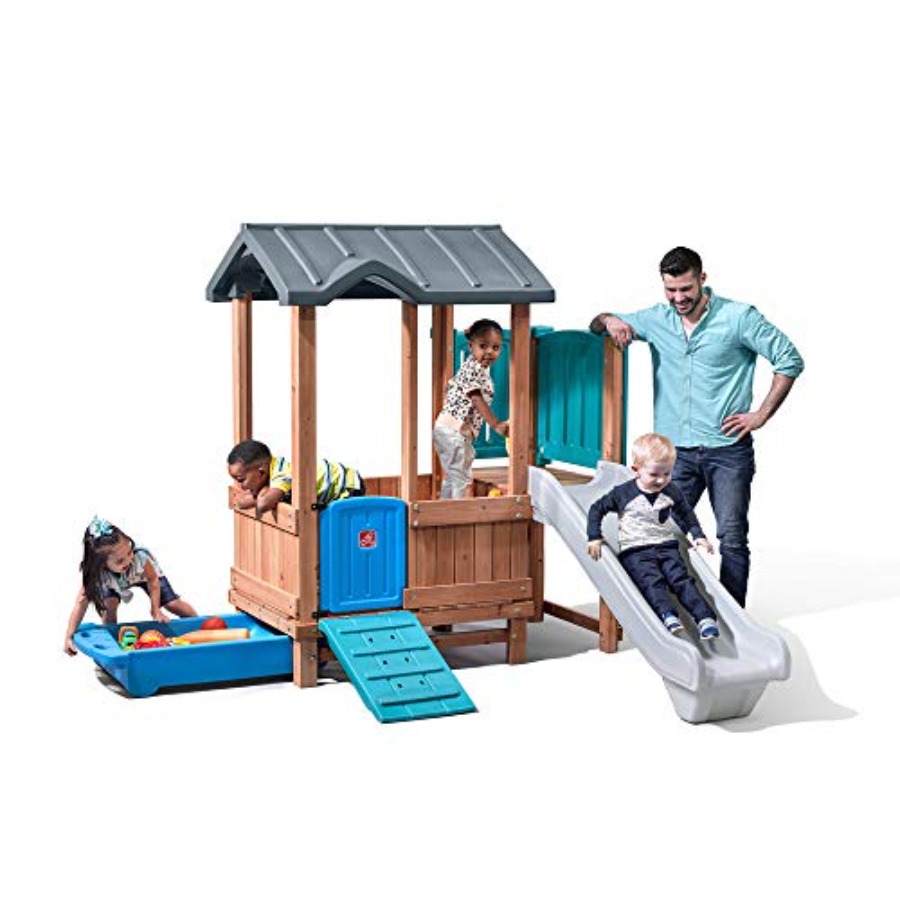 Woodland Adventure Playhouse & - Kids Outdoor Storage avis et prix