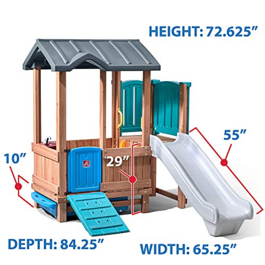 Woodland Adventure Playhouse & - Kids Outdoor Storage avis et prix