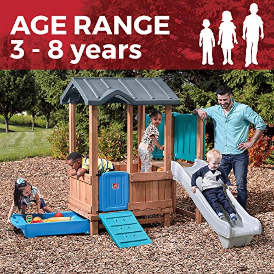 Woodland Adventure Playhouse & - Kids Outdoor Storage avis et prix