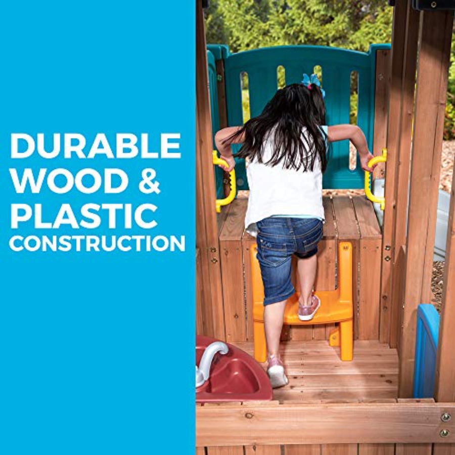 Woodland Adventure Playhouse & - Kids Outdoor Storage avis et prix