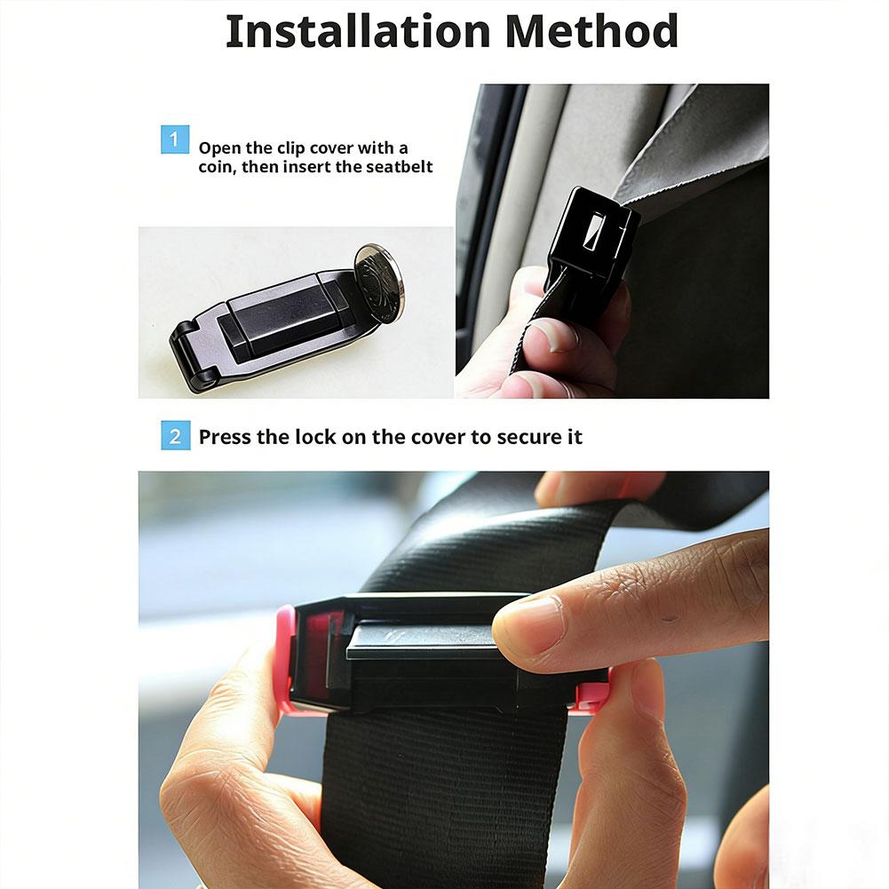 2 Pièces Fixateurs de Boucle d - Swing Seat Belt avis et prix