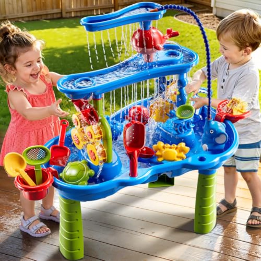 Table d'eau extérieure pour en - Kids Outdoor Sensory Table avis et prix