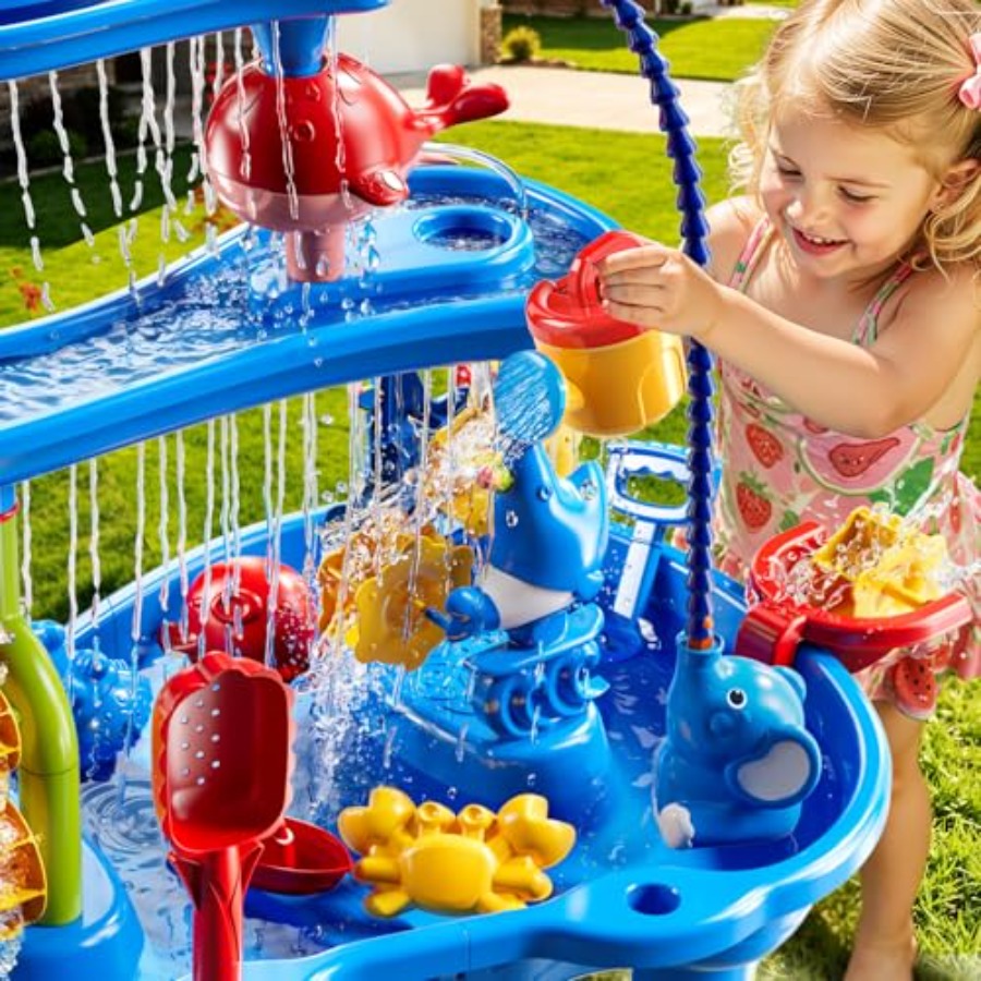 Table d'eau extérieure pour en - Kids Outdoor Sensory Table avis et prix