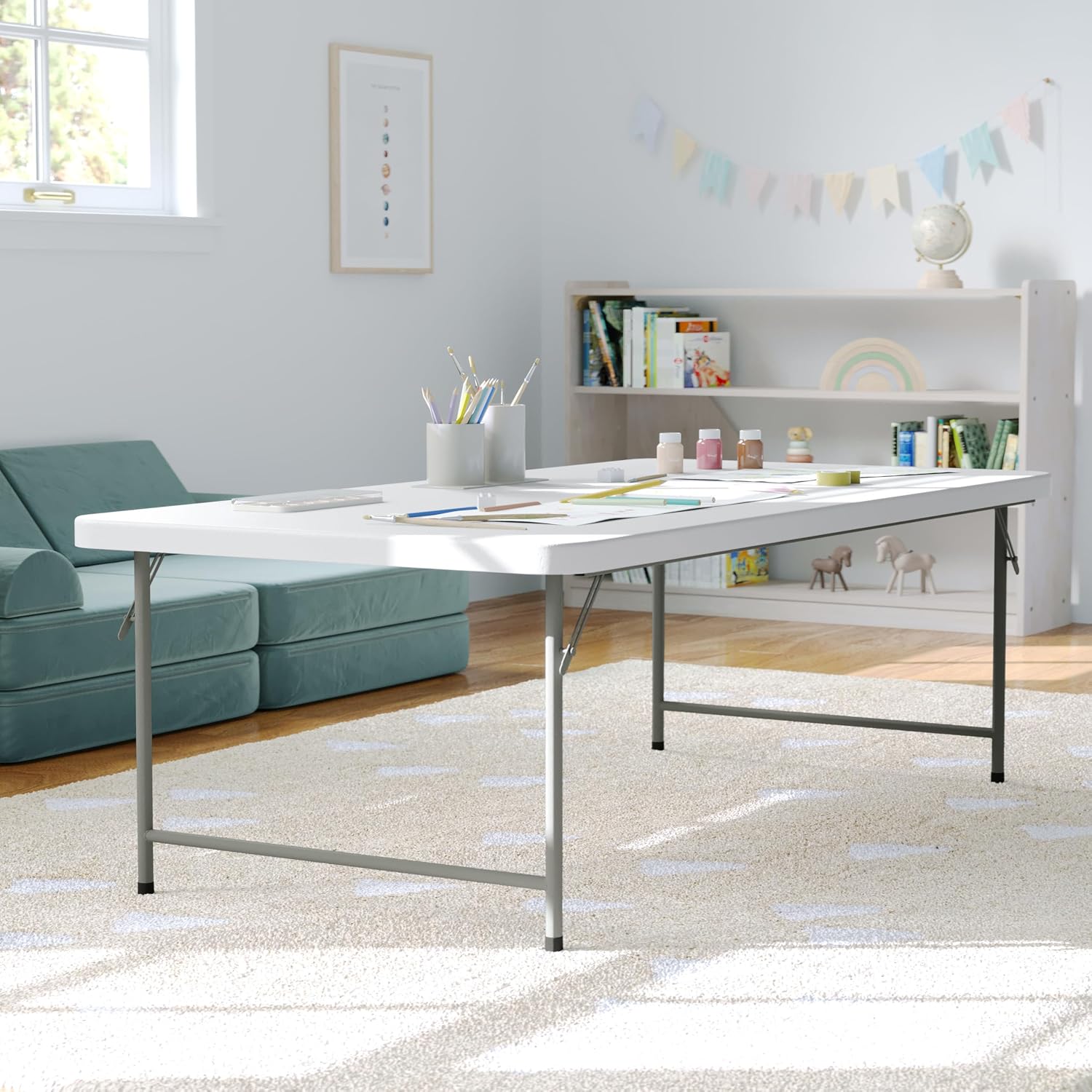 Table pliante en plastique pou - Kids Outdoor Folding Table avis et prix