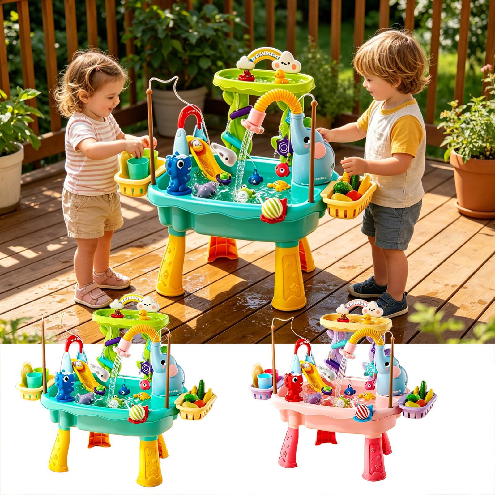 Table d'activités aquatiques p - Kids Outdoor Sensory Table avis et prix