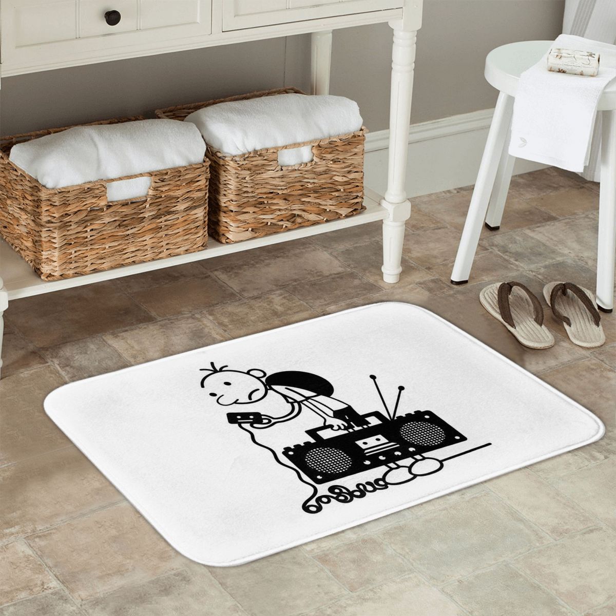 Paillasson antidérapant Diary  - Kids Outdoor Mat Waterproof avis et prix
