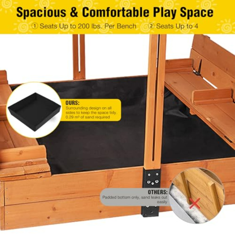 Table à sable d'extérieur pour - Kids Outdoor Bench Table avis et prix